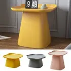 Square/Flower-Shaped Coffee Table Couch Table for Living Room Modern Side Table