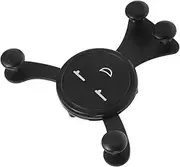 LABRIMP Car Phone Holder Vent Mount for Cell Phone Smiling Face Car Mount Safe Driving GPS Holder