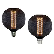 4w LED B22, E27 G125 Globe Warm White 1800k 9B22LED25, 9E27LED25