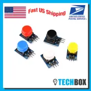 Large Push Button Cap Board Module for Arduino Raspberry PI ARM 5 Colors