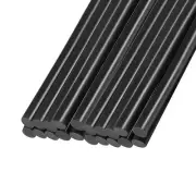 Hot Glue Sticks Mini Adhesive Hot Melt Glue Gun Sticks 0.27" x 7.5"/Black/20 Pcs
