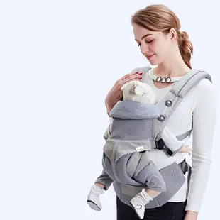 【文森母嬰用品】廠傢直銷四季通用多功能嬰兒初生背巾 母嬰背帶前後兩用一件代髮免運