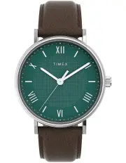 [Timex] Southview Leather Watch in Brown