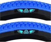 SE Racing Cub 20"" X 2.0"" BMX bicycle skinwall tire DARK BLUE/BLACK SIDEWALL