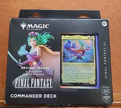 NEW MTG Final Fantasy Commander Deck Terra - Revival Trance