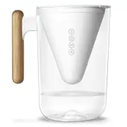 Soma 2.3L/26cm 10-Cup Water Filter Jug Pitcher Container - White