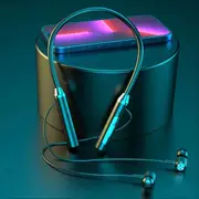 Wireless Bluetooth Neckband Headphones Earbuds Earphone Mic Headset For Mobile