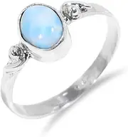 [HIMALYA QUARTZ] Rings For Women 925 Silver Jewelry Minimalist Engagement Ring - Amethyst, Labradorite, Garnet, Moonstone Rings - Vintage Boho Style HQ-BR11-7