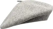 [mak] Adult Wool Beret Hat Men Women French Style Berer Hat Plain Classic Color Beret Hat, Unisex Soft Warm Outdoor Vintage Artist Hat Beanie Unisex Hat