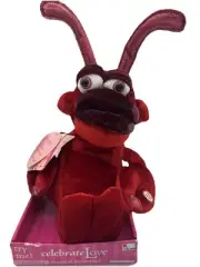 Vintage DanDee Singing Lobster Plush Toy Sings Hot Hot Hot Kmart 1987 Animated