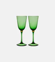[La DoubleJ] La DoubleJ Rainbow set of 2 wine glasses