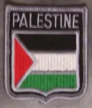 Embroidered International Patch National Flag of Palestine NEW bunting