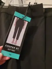 Women's Black suit pants Size 14 Cooper St BNWT