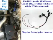 fits LHD RX-7 93-5 Plug Play Ignition Harness for IGN1A or AEM Smart Coil CRUISE
