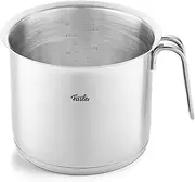[Fissler] Original-Profi Collection Stainless Steel Milk Pan (2.6 L, Diameter 16 cm) Cooking Pot with Pouring Rim and Scale Induction