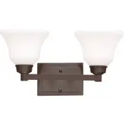 Kichler 5389OZ Langford 2 Light 18 inch Olde Bronze Wall Light Brand New!