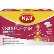 Nyal Cold & Flu Fighter Day & Night Tablets 24 pack