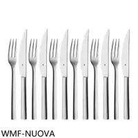 在飛比找PChome24h購物優惠-WMF【WMF-NUOVA】不鏽鋼NUOVA牛排刀叉12件組