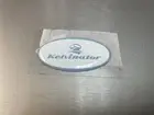 Kelvinator Refrigerator PU Dome Emblem Badge Nameplate Sticker, 240419501, New