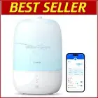 Smart 3L Top Fill Humidifier with Essential Oil Diffuser & Night Light for Home