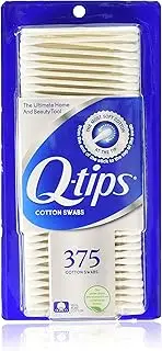 Q-Tips Cotton Swabs 375 Count (3 Pack) by Q-Tips