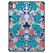 iPad Pro 11-inch (M4) iPad Impact Case Fruits (Teal) by Catherine Marion