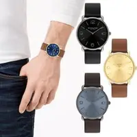 在飛比找森森購物網優惠-COACH Elliot C字皮帶手錶男錶(多色任選)