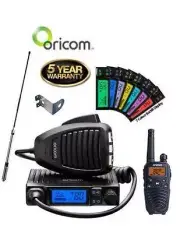 ORICOM UHF300HH CB RADIO COMBO PACK+UHF 2190 TWIN HANHELD RADIO PACKAGE