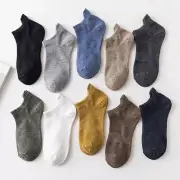 Men Cotton Socks 1 Pairs Ankle Socks Breathable Sports Short Socks Comfortable❃