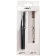 LAMY Safari Rollerball Pen Set Shiny Black