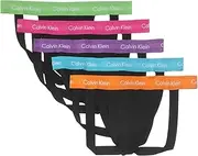 Calvin Klein Men's Cotton Stretch Pride Edit Jock Strap