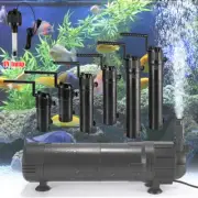 Aquarium Filter Fish Tank Filters U-V Filter Pump Dual Mode (Aeration/Rainfall)