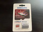 Samsung EVO Plus 64gb Micro SDXC With SD Adapter! New