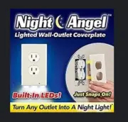 Brand New Wall Socket Face Plate With LED Motion Sensor