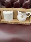 New Ceramic Creamer And Sugar Set