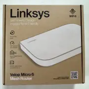 Linksys - Velop AX3000 Dual Band Micro 6 Mesh Router - White - WiFi 6