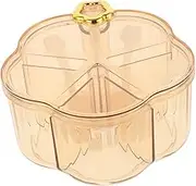 HAKIDZEL Compartment Spice Container Box with Sealing Lid Compartment Kitchen Seasoning Storage Protective Cover for Freshness Condiment Jars