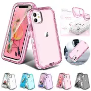Shockproof Heavy Duty Clear Defender Case For iPhone 15 14 13 12 11 Pro Max XR 8