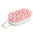 Scrub Sponges 3 Layers Quick Dry Shower Loofah Sponge Exfoliating Loofah Sponge