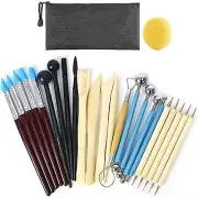 25Pcs Polymer Clay Tools, Ceramics Clay Sculpting Tools Set for Adults and Kids