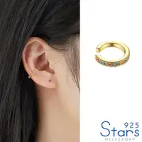 在飛比找momo購物網優惠-【925 STARS】純銀925耳骨夾 鋯石耳骨夾/純銀92
