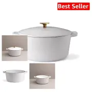 Elegant 5.5-Quart Enameled Cast Iron Dutch Oven - Included