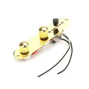 3 Way Wired Loaded Control Plate with Switch Knob for Electric Guitar Playing