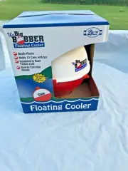 New Big Bobber Floating Cooler by Byers Lake Pool Soda Beer Summer b725