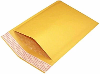#2 Kraft Mailer Bubble Bags Mailers Padded Envelope Shipping Bag 8.5x11