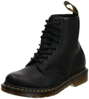 Dr. Martens, 1460 Greasy Leather 8-Eye Boot for Men and Women, Black