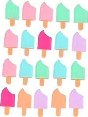 Tofficu 20 Pcs Popsicle Highlighter Marker Pens Creative Highlighters for School Office and DIY Projects Cute for Easy Portability and Practical Use Random Color