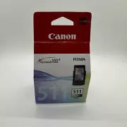 GENUINE CANON TRI-COLOUR CL 511 ink cartridge PIXMA iP2700 MP230 MP480 MX320