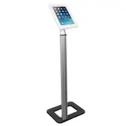 [PAD15-01] Anti-theft Tablet Kiosk Floor Stand with Aluminum Base Fit 9.7"-10.1"