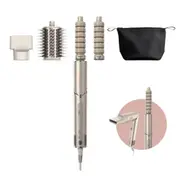 Shark FlexStyle HD421SL Air Styling & Drying System Stone Hair Styler/ Dryer, Styling Concentrator, 2* Auto Wrap Curlers, 1* Oval Brush, 1 sofy storage bag [HD421SL]